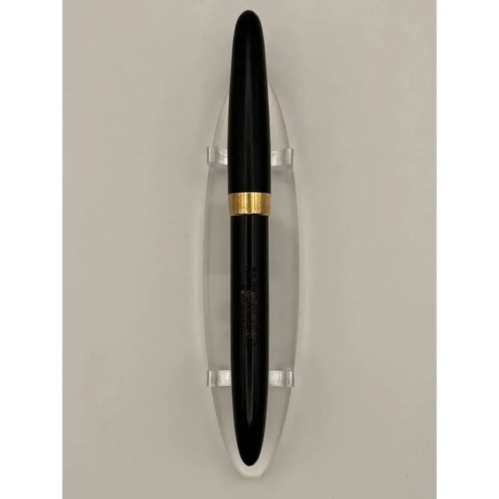 Vintage Sheaffer Balance 875 Fountain Pen 14K Gold Two Tone Nib Lever Fill As Is